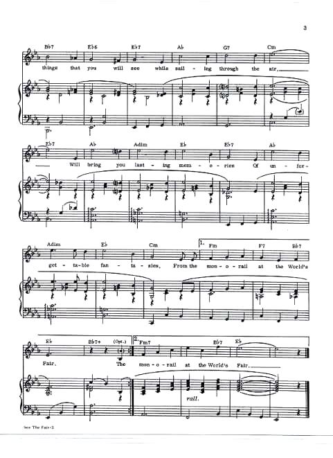 Sheet Music - Second Page