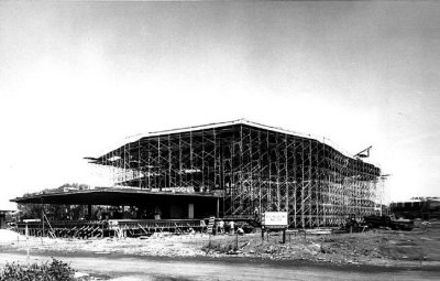 Construction scene, July 1963