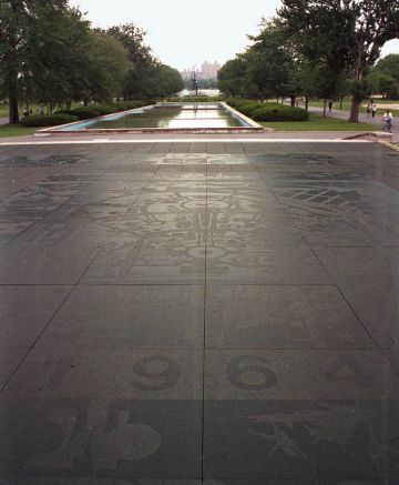 Granite Court at Unisphere Base