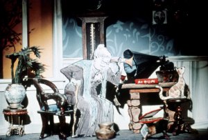 Grandma and Gramophone Concept