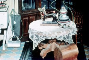 Detail of 1920's Sewing Table Concept