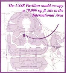 Site Map - USSR Pavilion