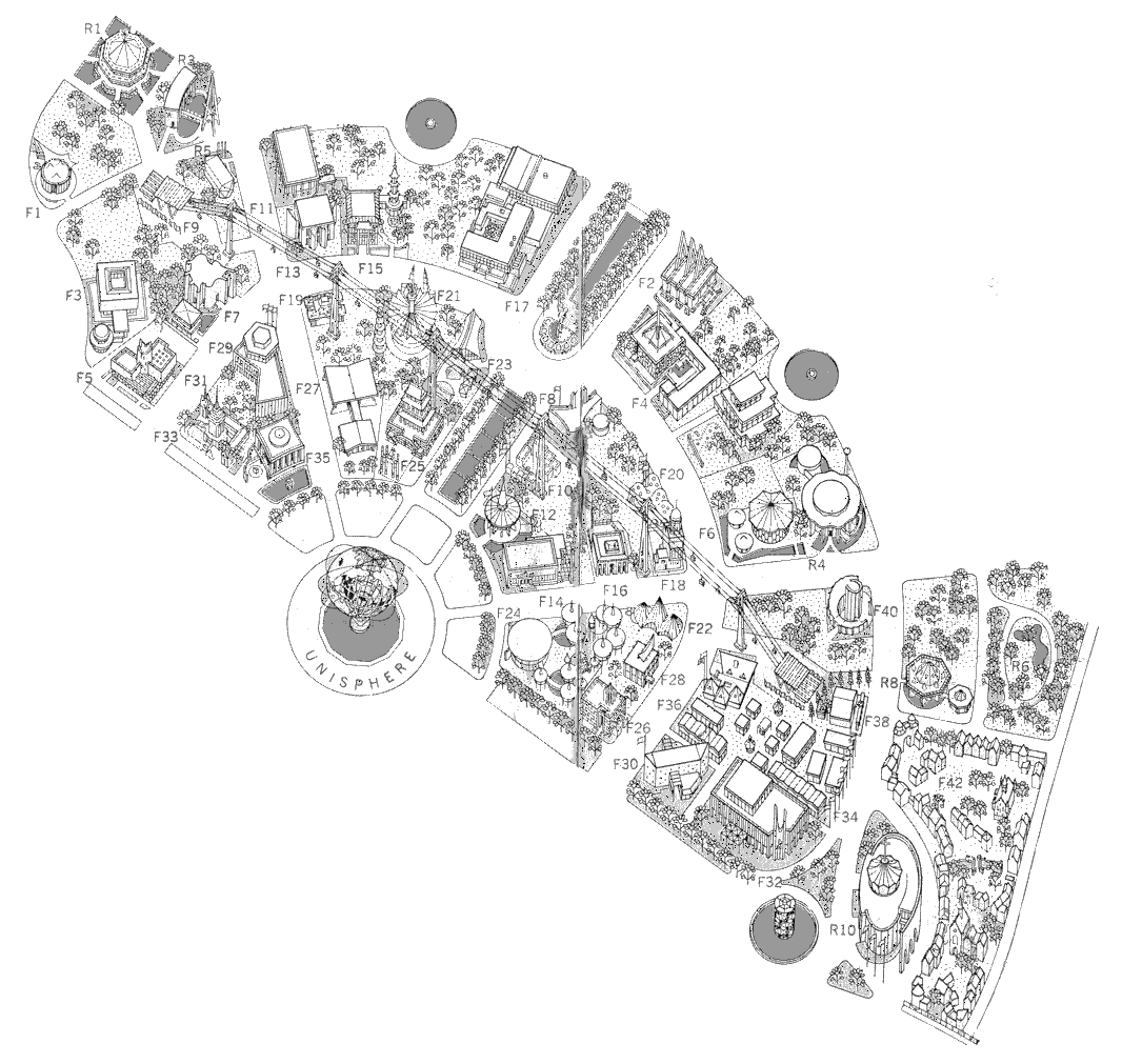 International Area Isometric Map