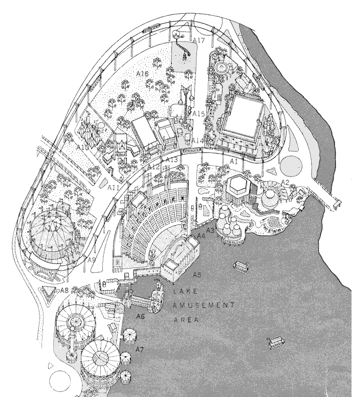 Amusement Area Isometric Map