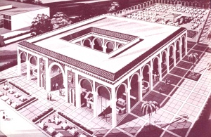 Artist's Rendering - Pavilion of Morocco