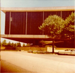 Federal pavilion at corner