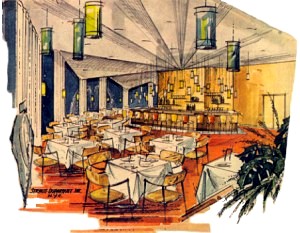 Artist's rendering of Glass Tower interior