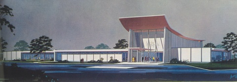 Artist's rendering of the Press Building