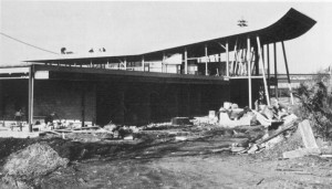 Press Building under construction