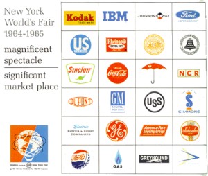 Ad mockup showing exhibitors