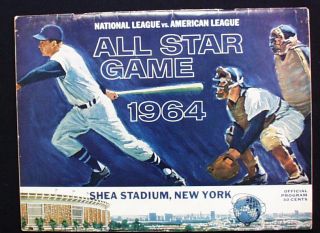 1964 All Star Game Program