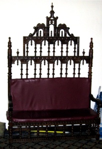 Carved Bench