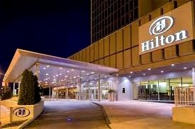 Hilton Hotel Entrance