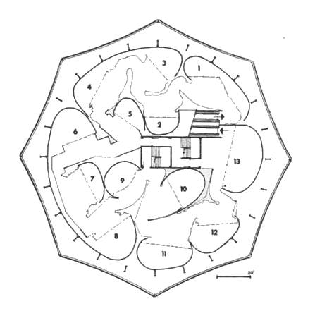 Pavilion floorplan