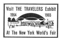 Visit Travelers Exhibit Stamp