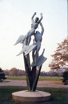 Kennedy Circle & statue