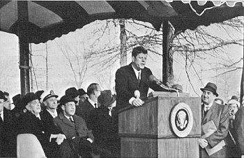 Kennedy at Groundbreaking