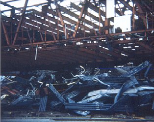 Demolition - front view